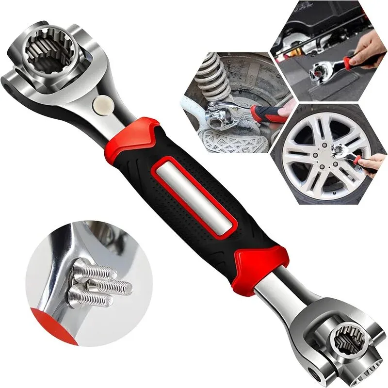 Llave Inglesa Multiusos 48 Accesorios - Electroshopy - Vista 2