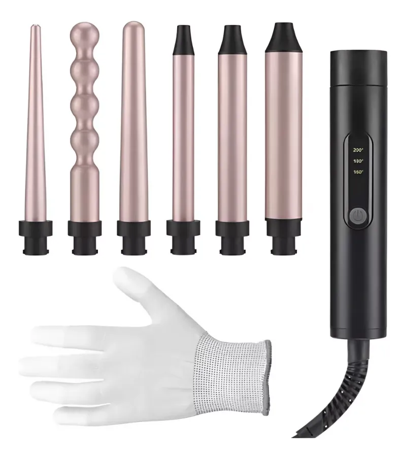 Pinza Rizador 5 En 1 Para Cabello Color - Electroshopy