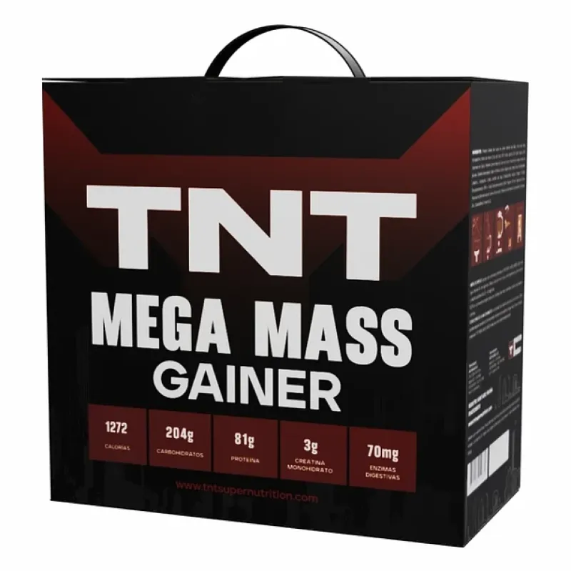 Proteina Tnt Mega Mass Gainer 10 Lb Gan - Electroshopy