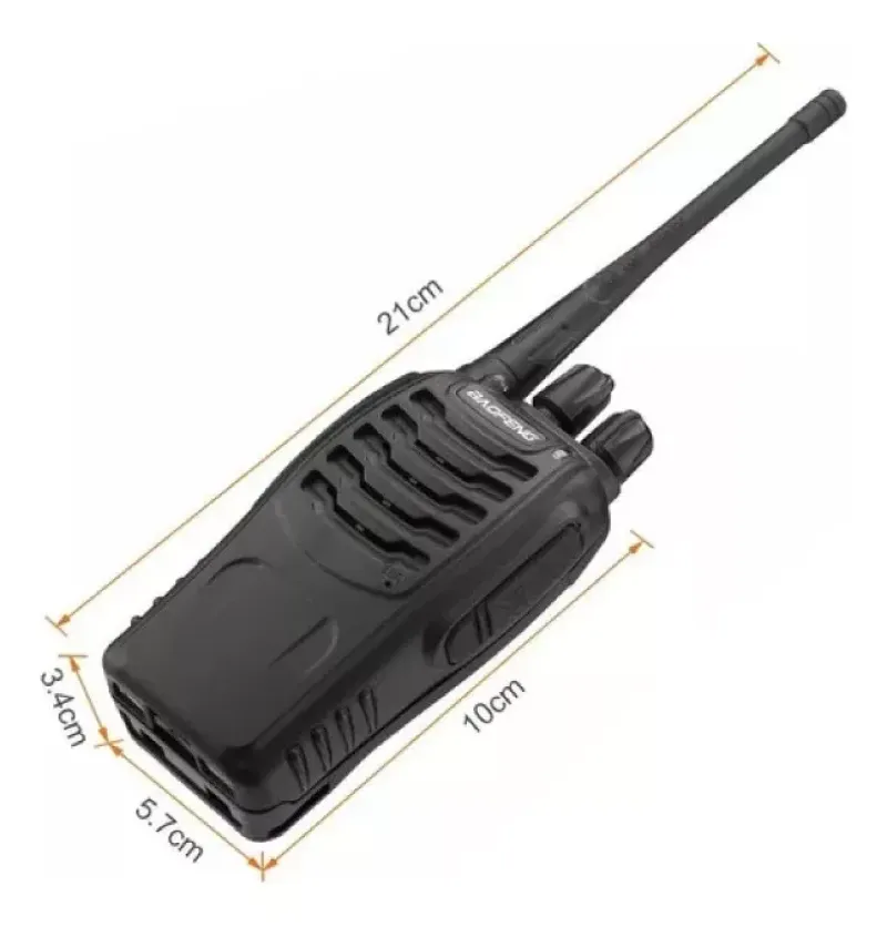 Radios Walkie Talkie Baofeng Bf888s - Electroshopy - Vista 2