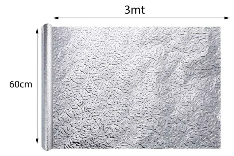 Aluminio Autoadhesivo Protector Cocina - Electroshopy - Vista 3