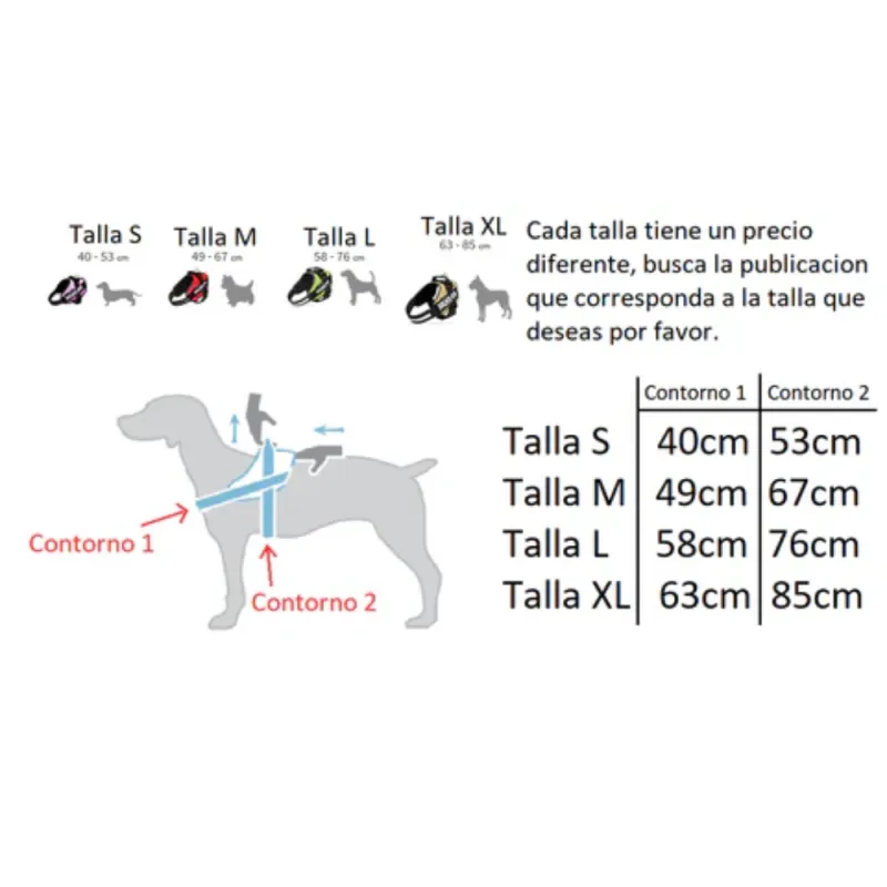 Arnesreflectivo K9 Para Mascotastalla Xl - Electroshopy - Vista 2