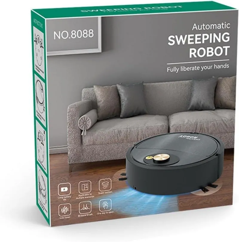 Aspiradora Robot Piso Recargable Portabl - Electroshopy - Vista 2