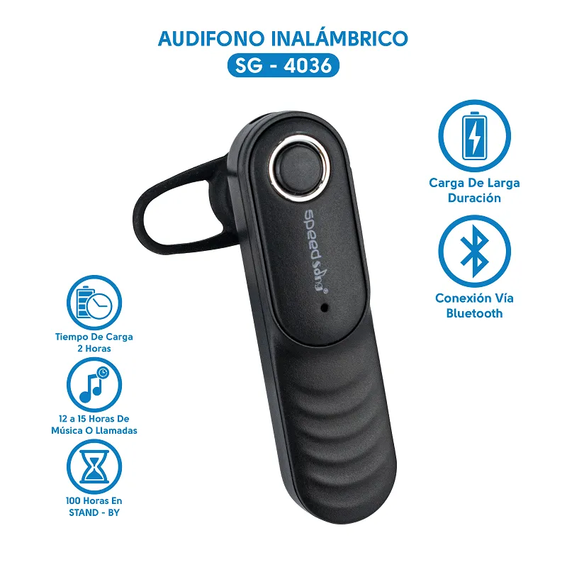Audifono Manos Libres Inalambrico - Electroshopy