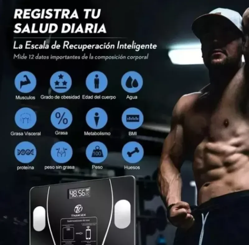 Bascula Digital Bluetooth - Electroshopy