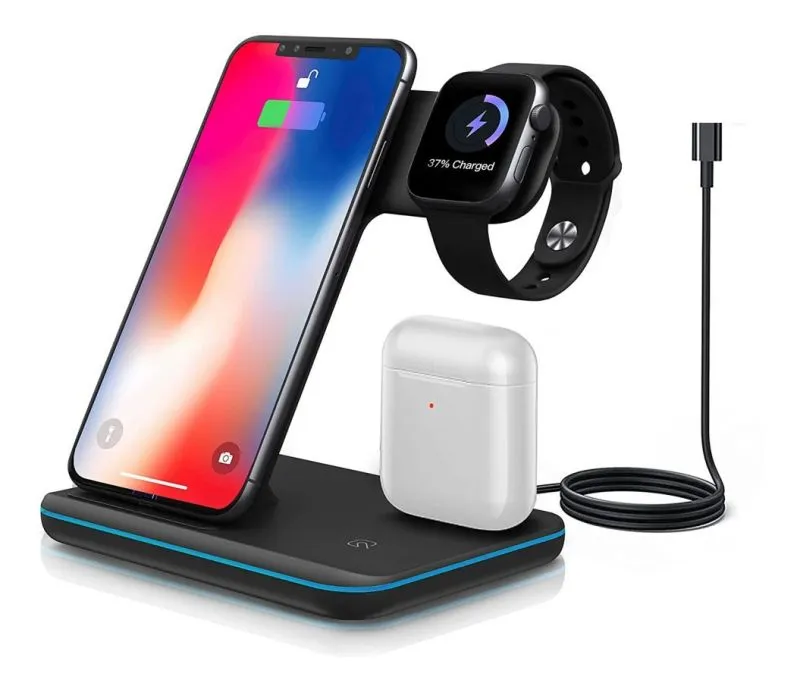 Base Cargador Inalambrico Para Iphone I - Electroshopy