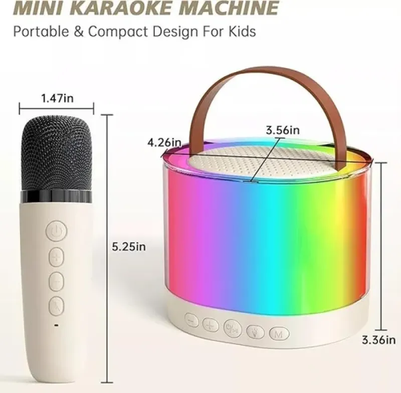 Karaoke Ninos Doble Microfono - Electroshopy - Vista 3