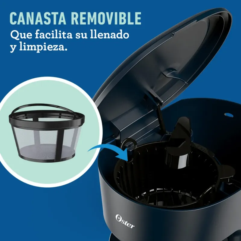 Cafetera Oster De 12 Tazas Negra - Electroshopy - Vista 3