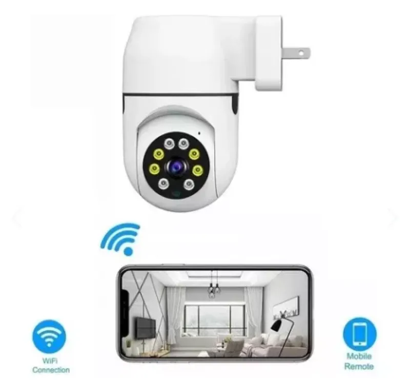 Camara De Seguridad De Enchufe - Electroshopy
