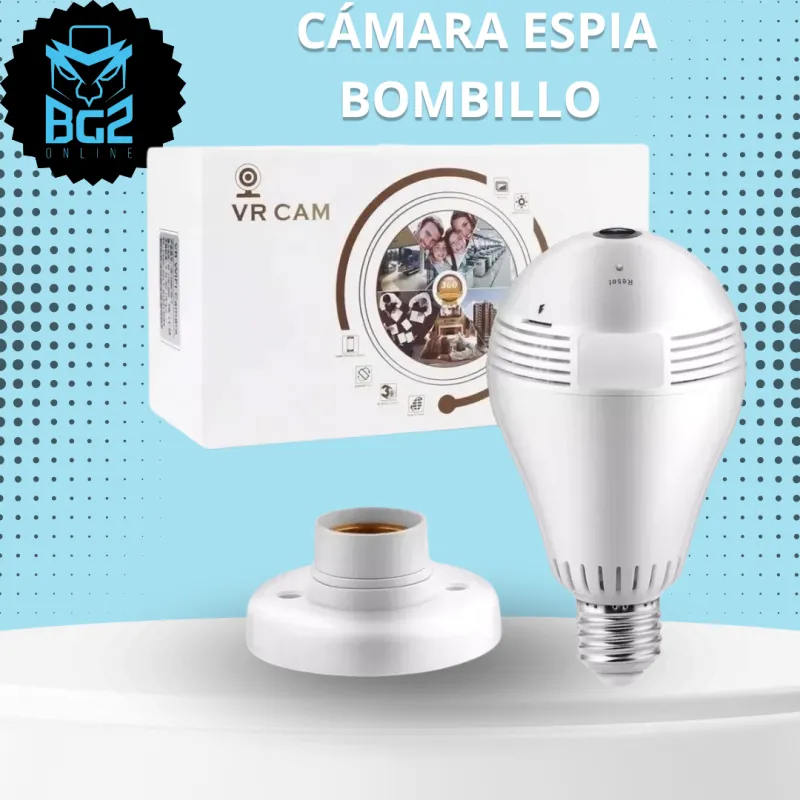 Camara Espia Bombillo - Electroshopy