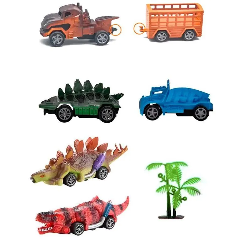 Carros De Impulso Dinosaurio Juguete Int - Electroshopy