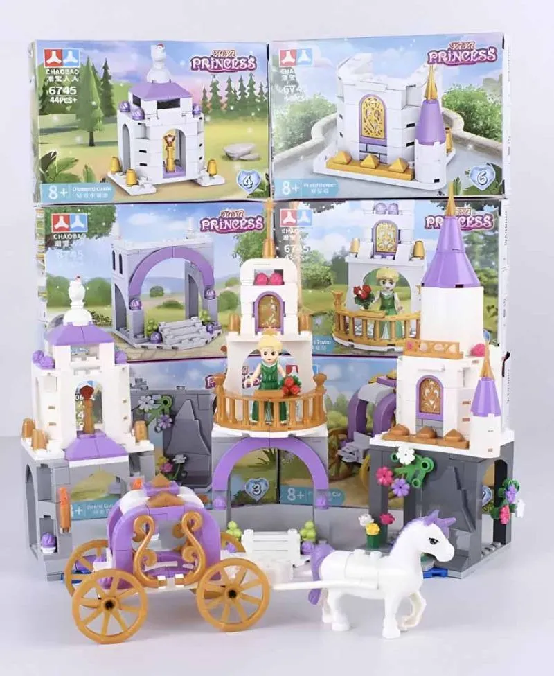 Castillo Princesa Juguete Armable Armato - Electroshopy - Vista 2