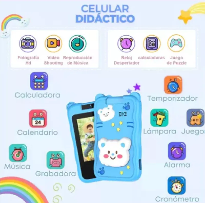 Celular Inteligente Para Ninos - Electroshopy - Vista 2