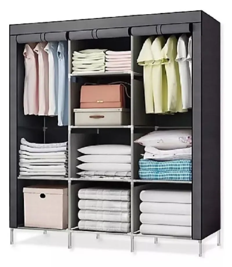 Closet Ropero Armable Armario De 3 Cuerp - Electroshopy