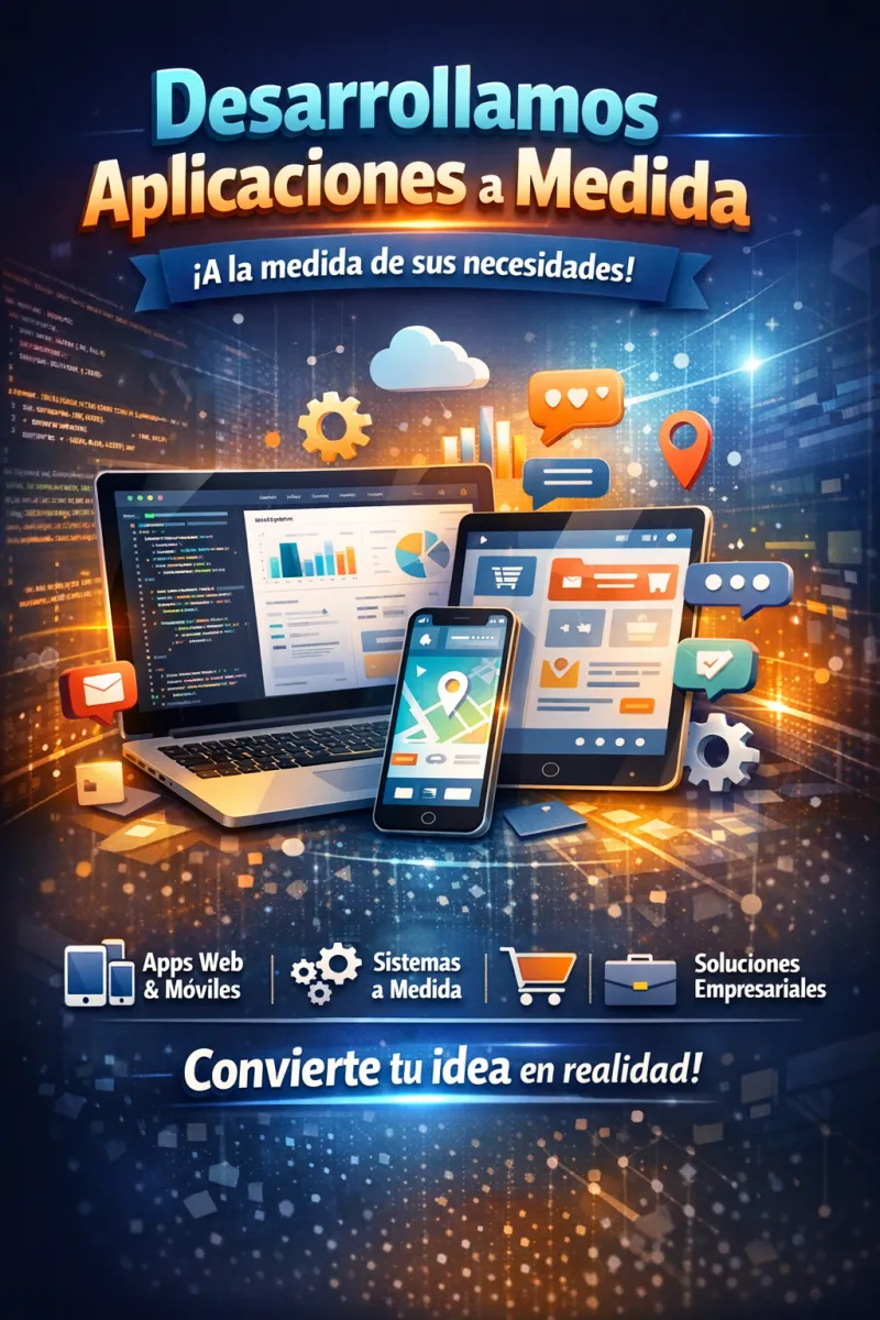 Desarrollo aplicaciones web o movil