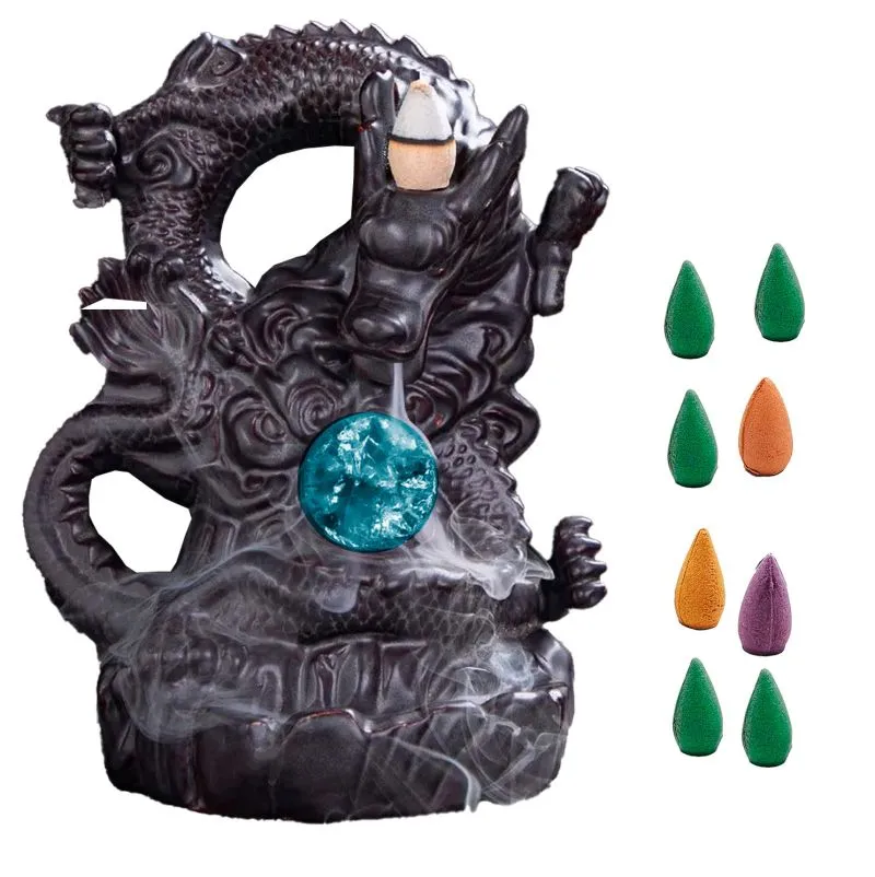 Dragon Quemador Incienso Proteccion 0321 - Electroshopy
