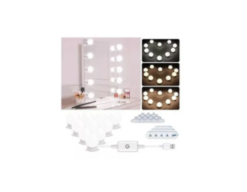 Extension Luces Para Espejo Hollywood - Electroshopy