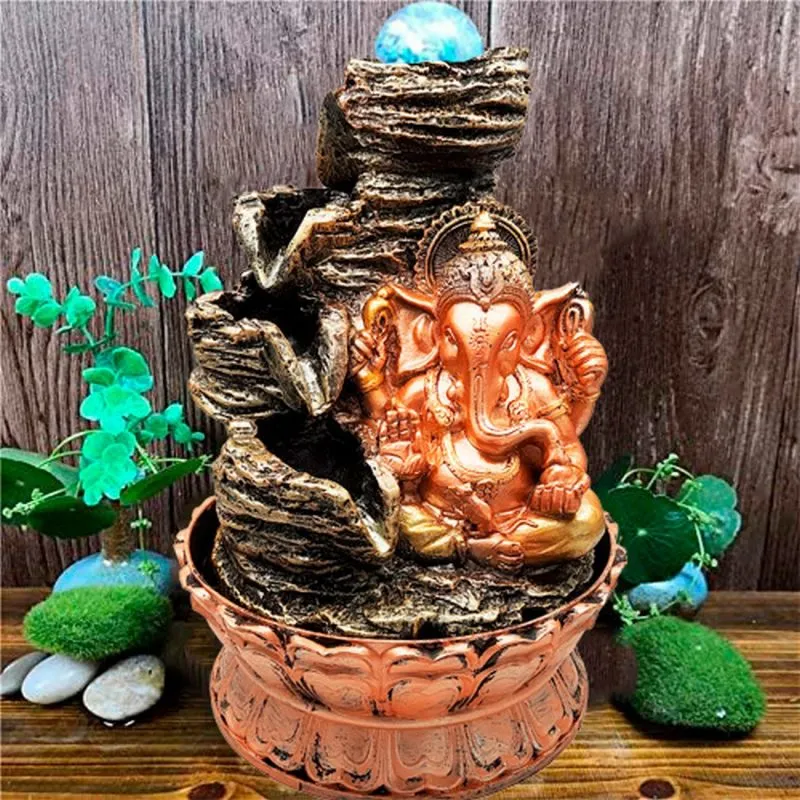 Fuente De Agua Ganesha Prosperidad 0345 - Electroshopy - Vista 3