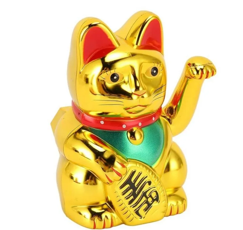 Gato De La Suerte Afortunado Feng Shui M - Electroshopy