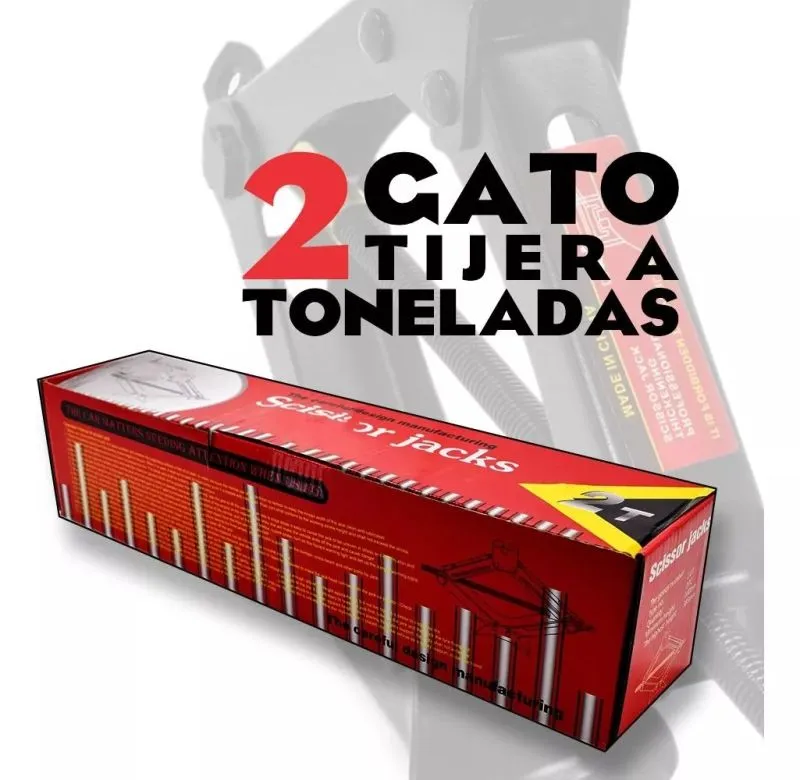 Gato Tijeras Scissor Jack 2 Toneladas - Electroshopy