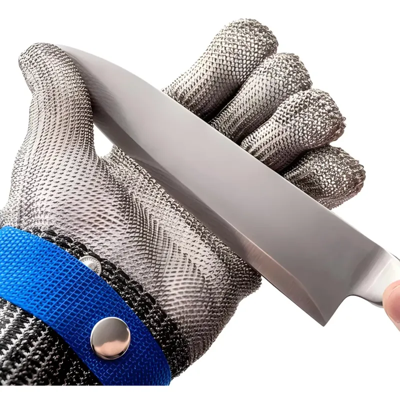 Guantes Anticorte Carniceria De Acero In - Electroshopy