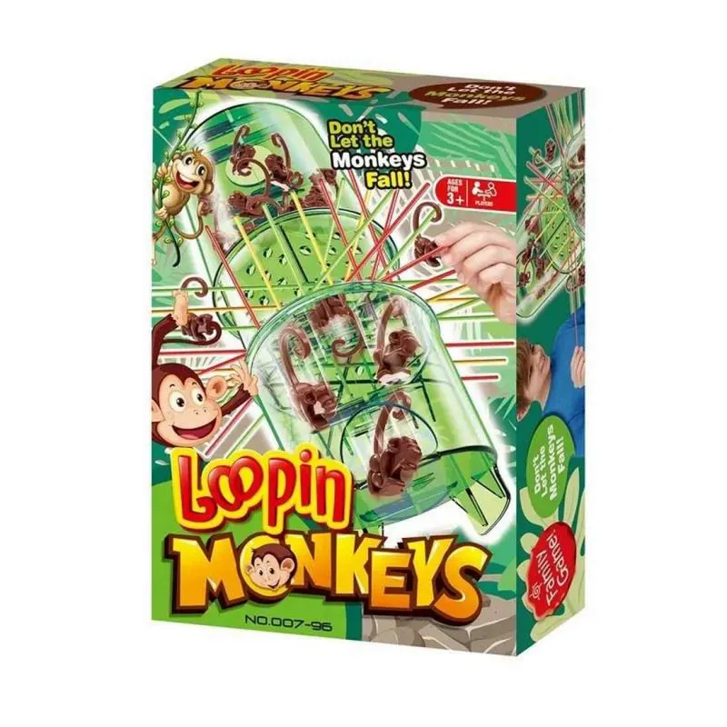 Jenga Mono Agilidad Destreza Juego Mesa - Electroshopy - Vista 2