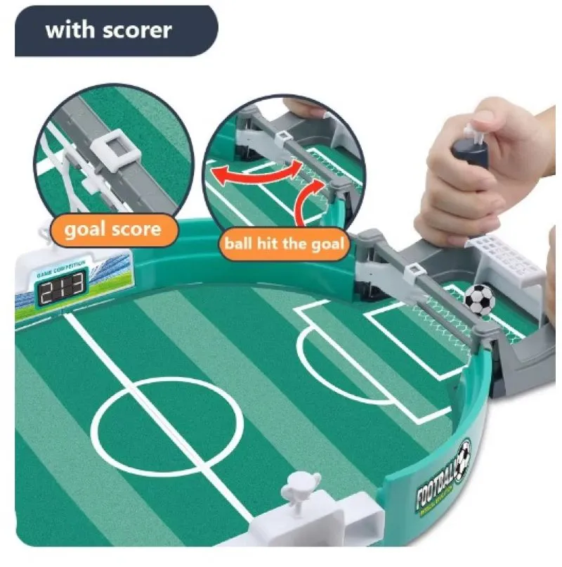 Juego De Mesa Futbolin Grande 2 En 1 - Electroshopy - Vista 2