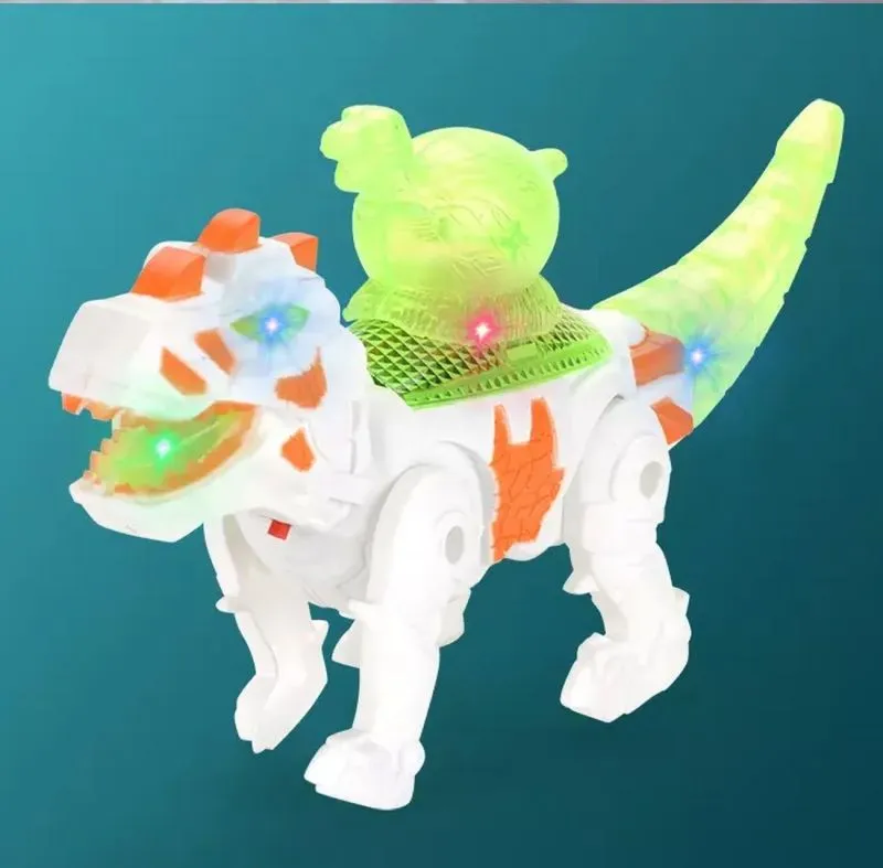 Juguete De Dinosaurio Interactivo Musica - Electroshopy