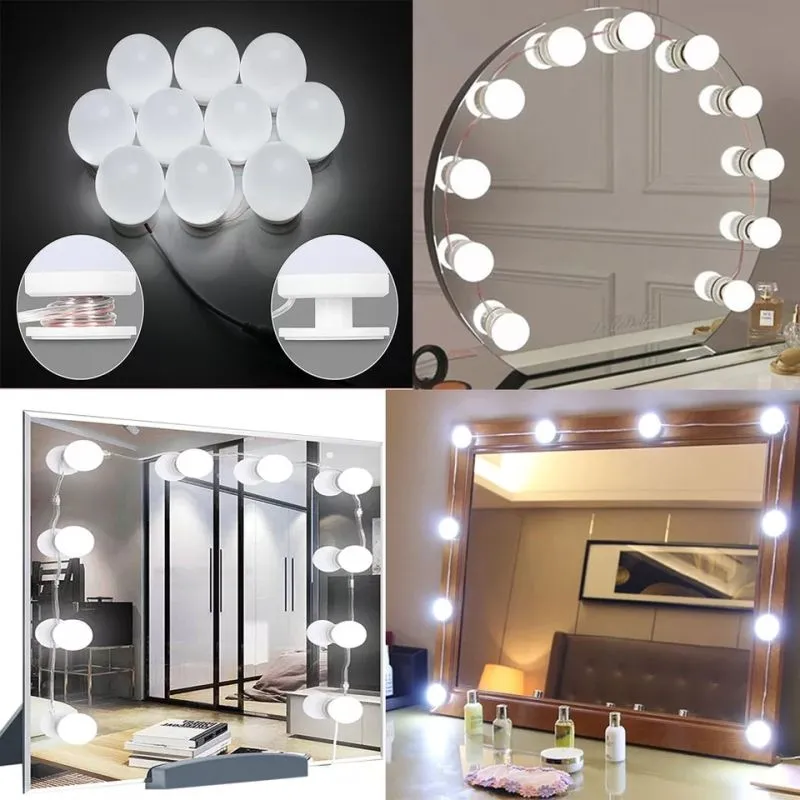 Kit Bombillos Led Para Espejo - Electroshopy - Vista 3