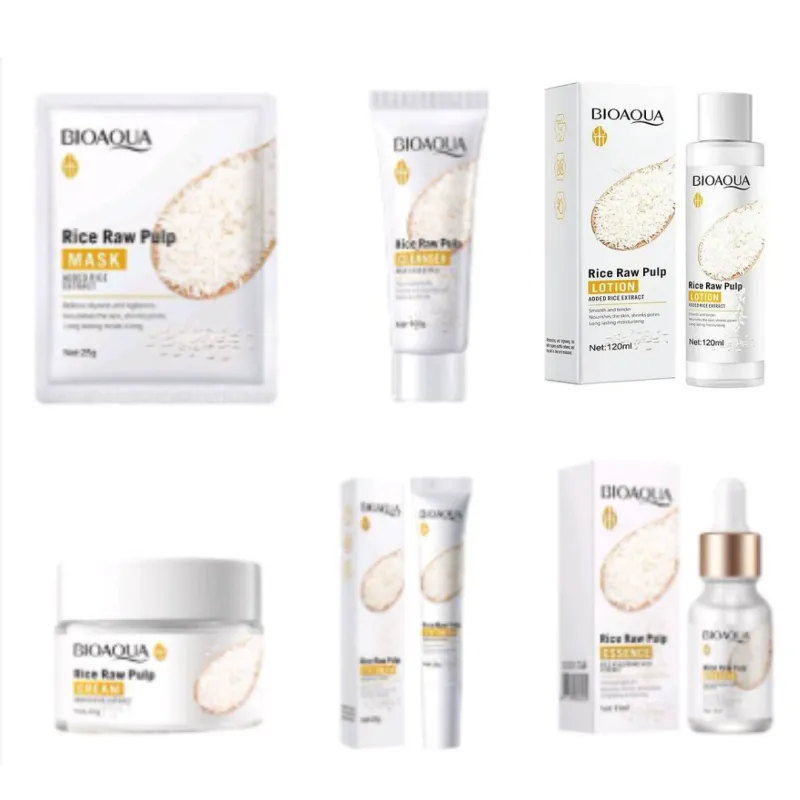 Kit Facial De Arroz Bioaqua - Electroshopy