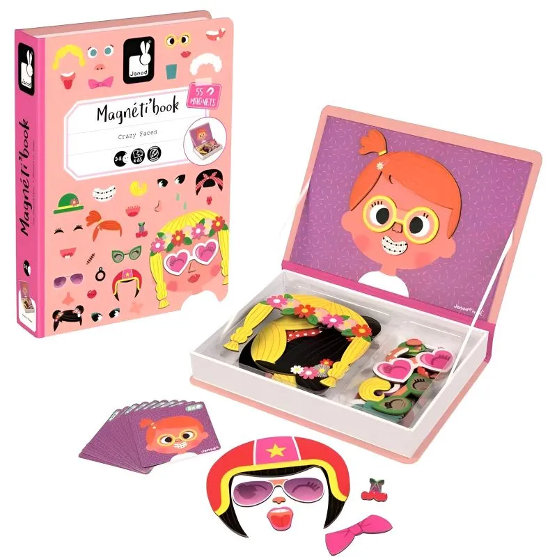 Libro Magentico Juego De Vestir Nina Fac - Electroshopy - Vista 3