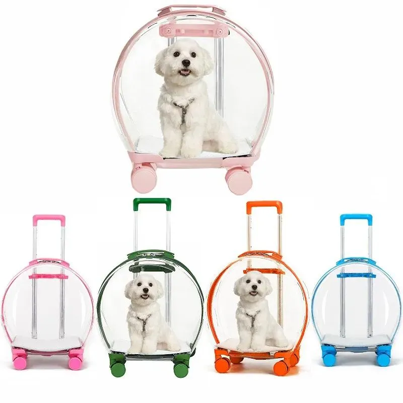 Maleta Para Mascotas Con Ruedas Mochila - Electroshopy