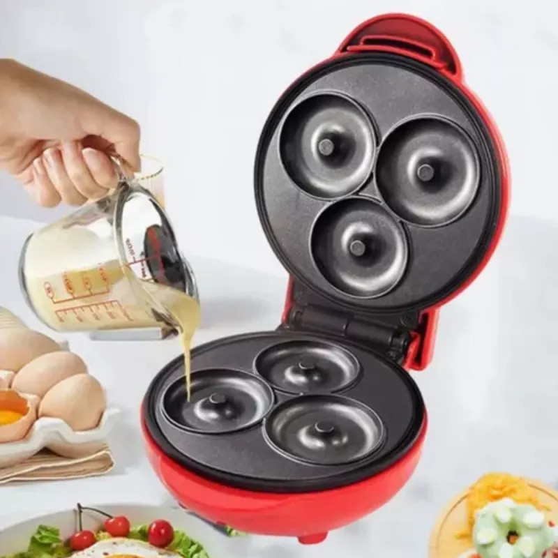 Maquina Mini Donas De 3 Rosquillas Mini - Electroshopy
