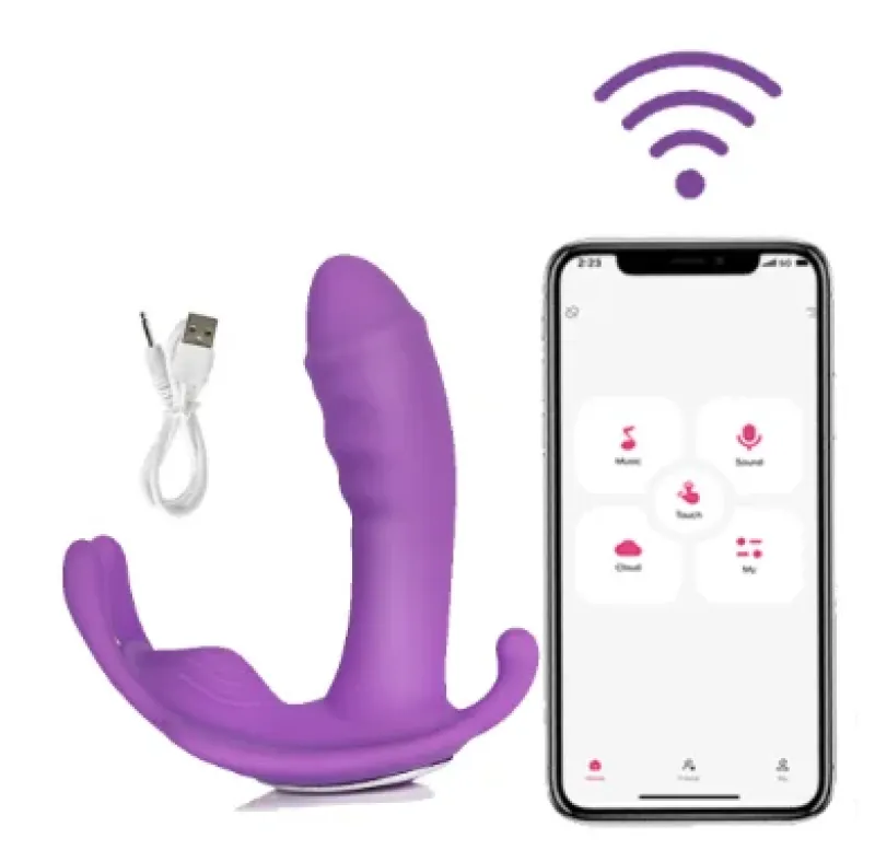 Masajeador Vibrador Mariposa - Electroshopy