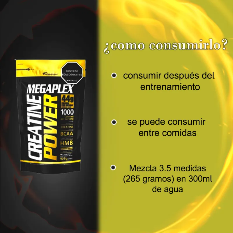 Megaplex Creatine Power - Electroshopy - Vista 3
