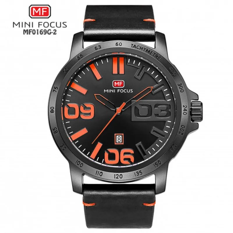 Mf0169g2 Mini Focus Cuero Negro Hombre - Electroshopy