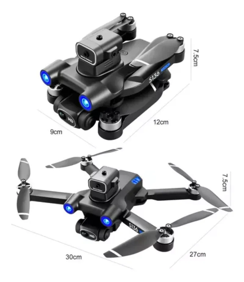 Drone Dual Cam D31 Gps Con Sensores - Electroshopy - Vista 2