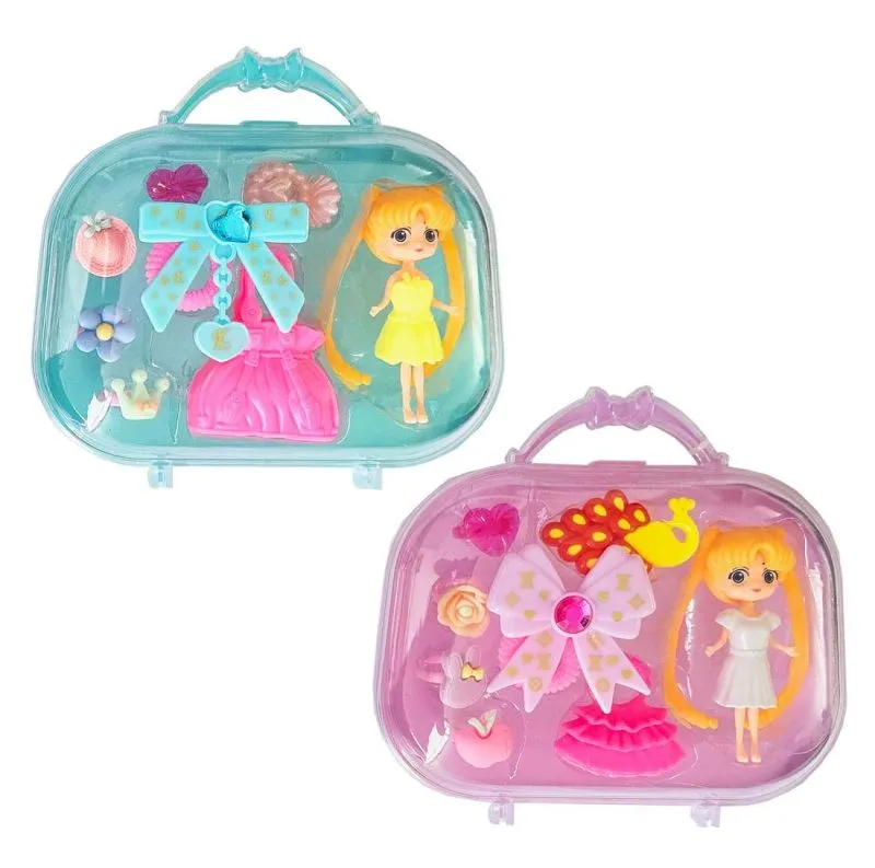 Muneca Accesorios Anillos Bolso Maleta - Electroshopy