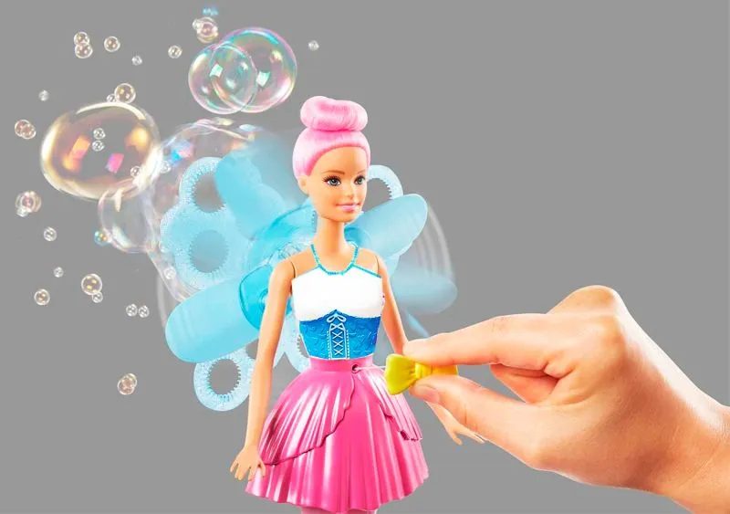 Muneca Hada Princesa Burbujas Barbie Jug - Electroshopy - Vista 2