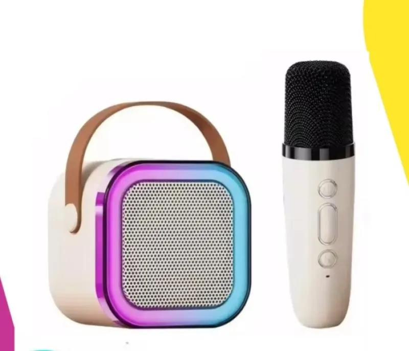 Parlante Y Microfono Karaoke K12 - Electroshopy