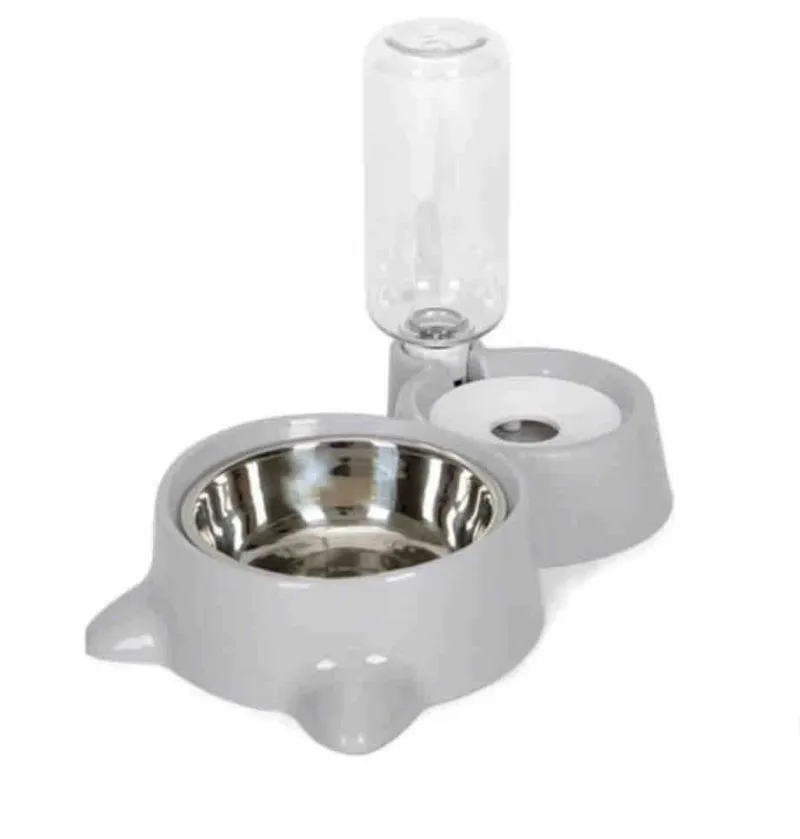 Plato Para Mascotas Con Dispensador Agua - Electroshopy
