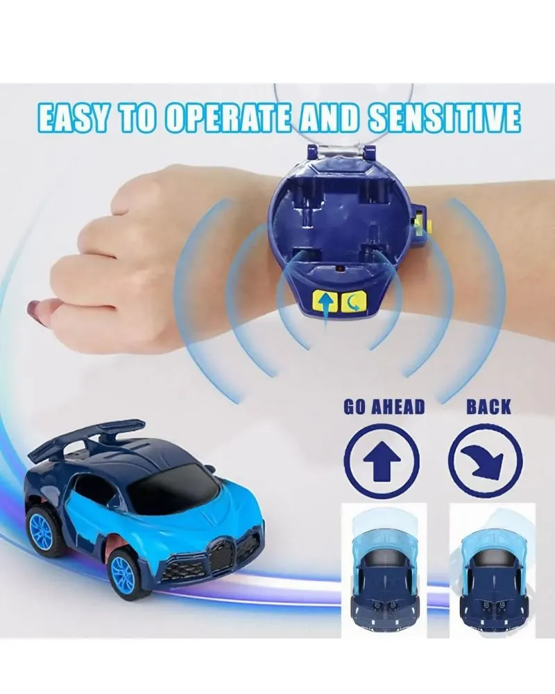 Reloj Con Mini Carro A Control Remoto - Electroshopy - Vista 2