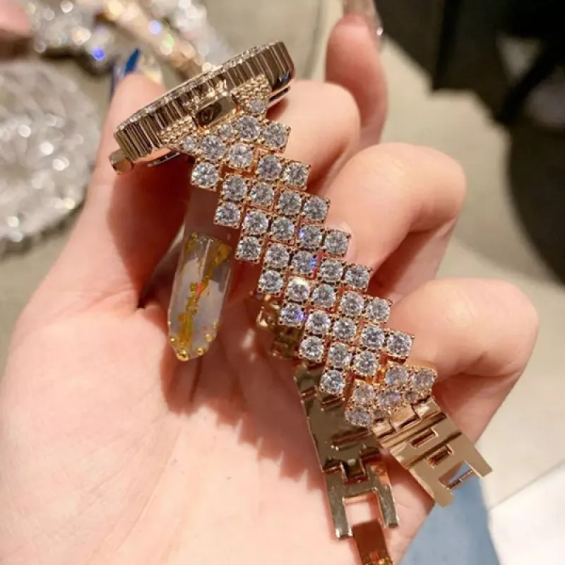 Reloj De Lujo Brazalete Mujer - Electroshopy - Vista 2
