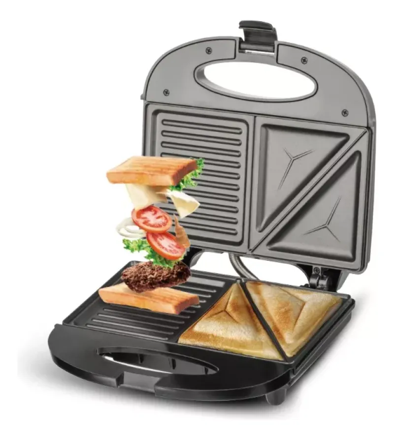 Sandwichera Electrica Tostadora - Electroshopy
