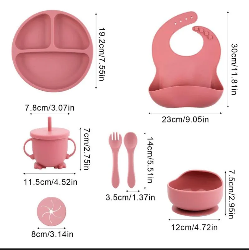 Set De Vajilla De Alimentacion Para Bebe - Electroshopy - Vista 2