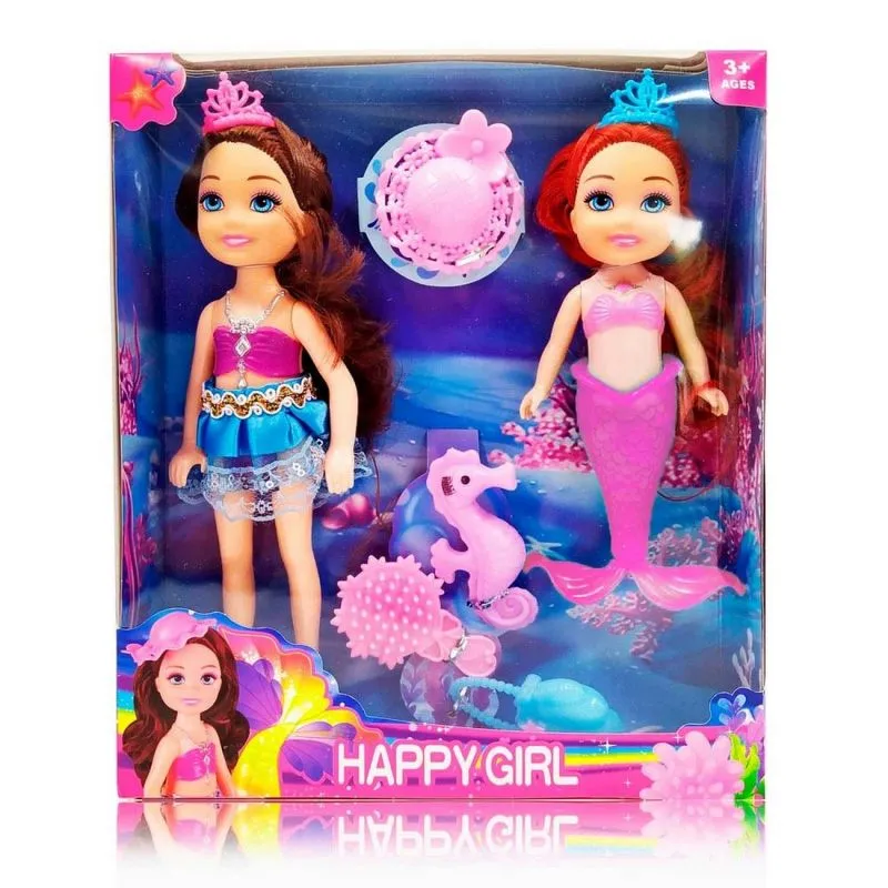 Sirena Princesa Muneca Juguetes - Electroshopy