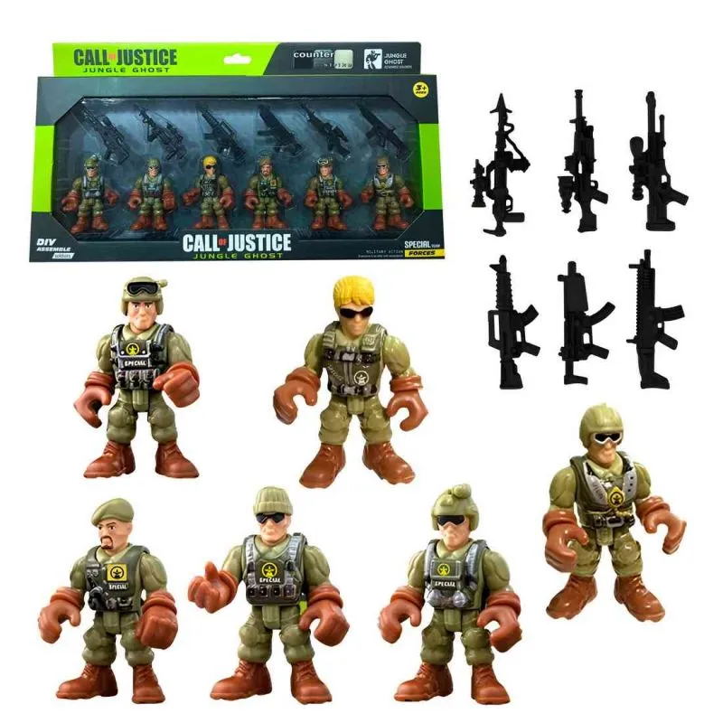 Soldado Militar Fuerzas Especiales Colec - Electroshopy