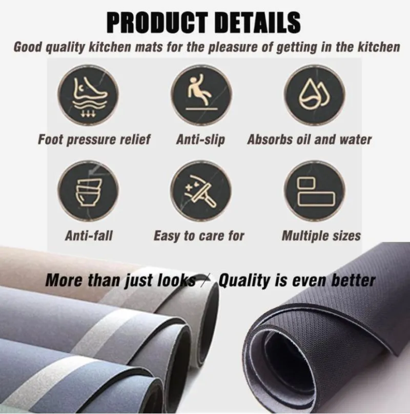 Tapetes Absorbentes Para Cocina Y Bano - Electroshopy - Vista 3