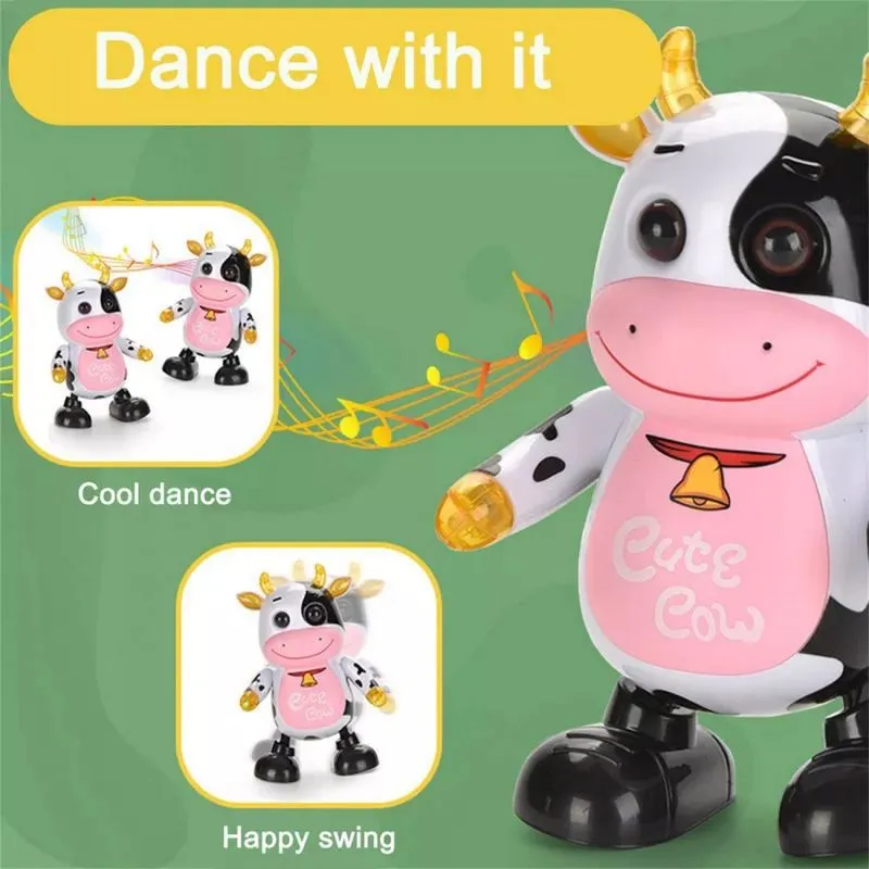 Vaca Robot Granja Juguete Luces Sonido - Electroshopy - Vista 3