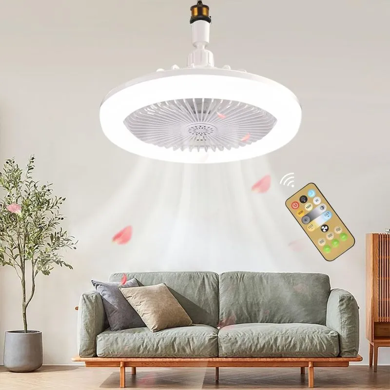 Ventilador De Techo Silencioso Lampara - Electroshopy